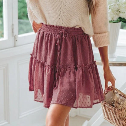 Boho Ruffle Skirt