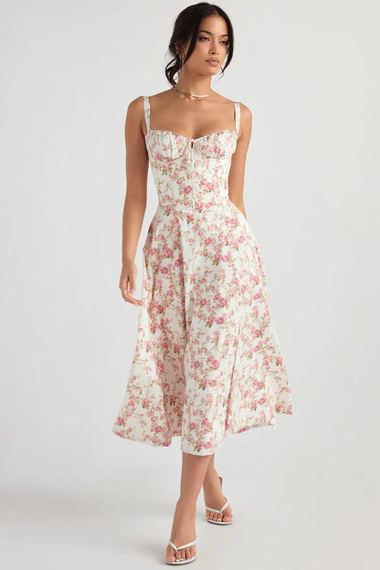 Floral Laced Sundress