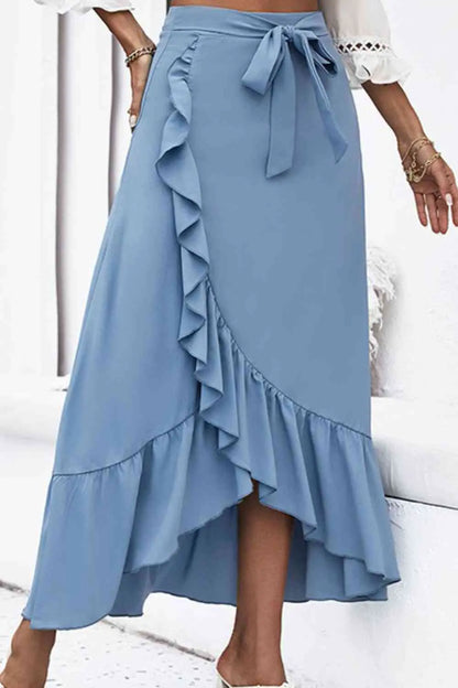 Owen Ruffle Trim Skirt