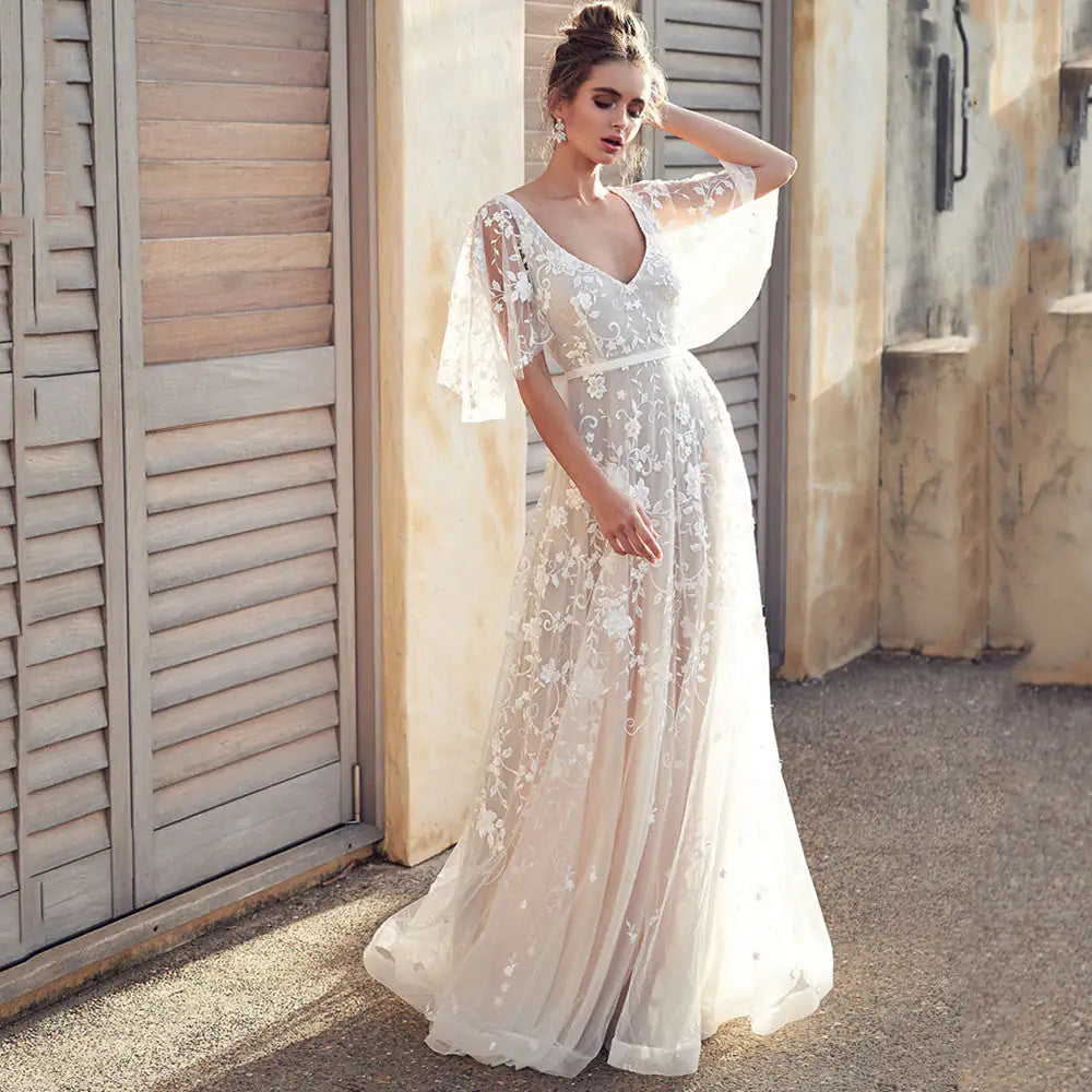 Romantic lacy Dresses