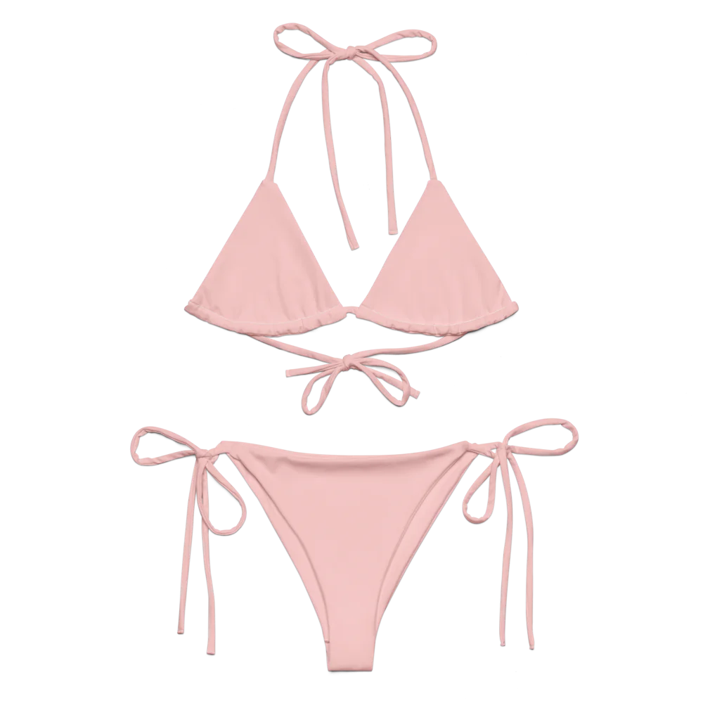 Soft Pink String Bikini